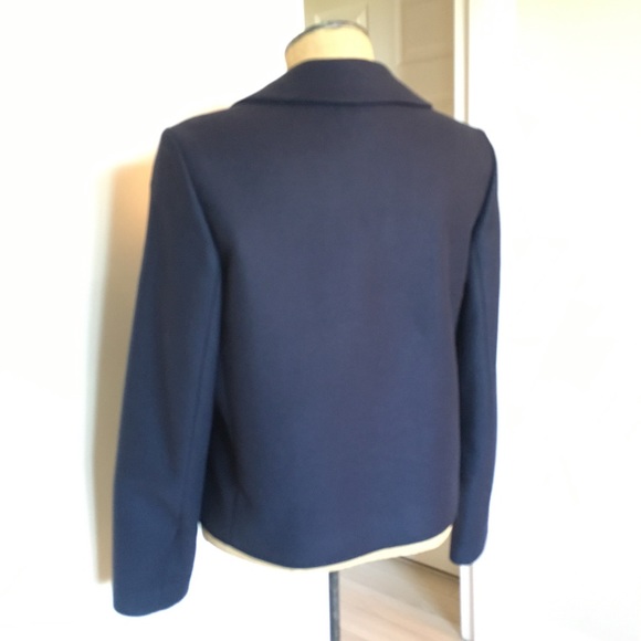 8 Judith & Charles Crop Wool Unlined Blazer - Picture 5 of 12
